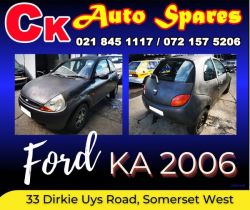 Ford KA 1.6 2006 rocam stripping for spares. 
