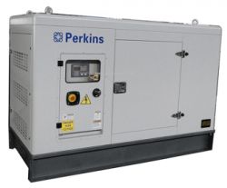 PERKINS 25,KVA SILENT 3-PHASE DIESEL GENERATOR.