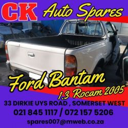 Ford Bantam 1.3 Rocam 2005 bakkie spares for sale 