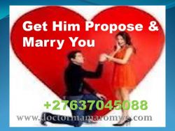 BRING BACK LOST LOVER CALL MAMAROMWE +27637045088