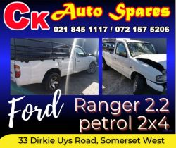 Ford Ranger 2.2 petrol 2x4 spares for sale 