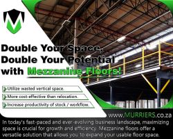 Double your space, double your potential with Mezzanine Flooring.