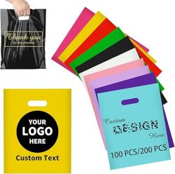 Eco-Friendly &amp; Eye-Catching: Custom Printed Plastic Bags for Your Brand!