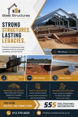 Steel Structures! Churches, Warehouses, Schools etc!